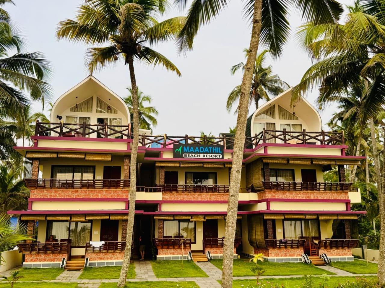 Maadathil Cottages & Beach Resort Varkala Eksteriør billede