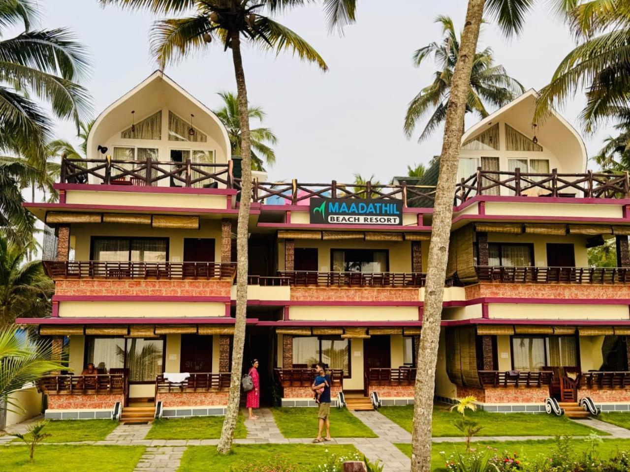 Maadathil Cottages & Beach Resort Varkala Eksteriør billede